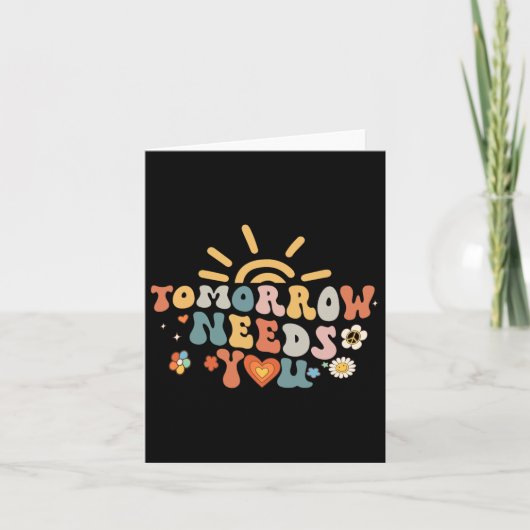 Carte Besoin de vous Sensibilisation à la santé mentale  (Devant)