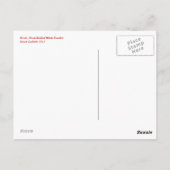 Carte Bessie Bird Post-Carte Bead Bellied Block Fe (Dos)