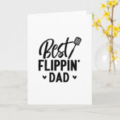 Carte Best Flippin Papa (Fleur jaune)