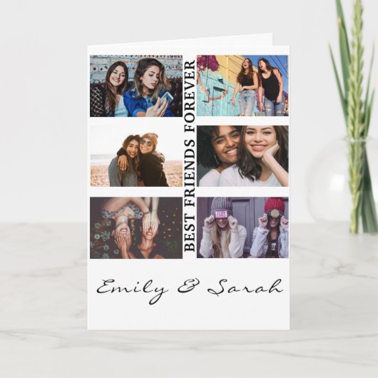 Carte Best Friend Forever Custom (Devant)