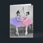 Carte Best Friends Ballerinas Greeting Card<br><div class="desc">What more can I say ? Take a look at the picture.</div>
