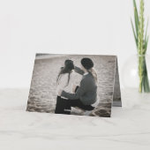 Carte Best Mom Ever Blanc Gras Bracelet Script Photo mod (Dos)