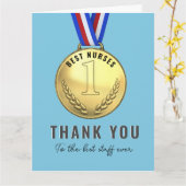 Carte BEST Nurses Doctor (Fleur jaune)