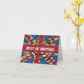Carte Best of British (Fleur jaune)