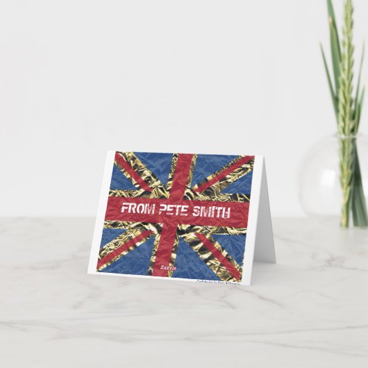 Carte Best of British (Dos)