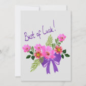 Carte Best of Luck Flat (Devant)