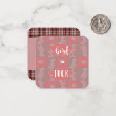 Carte Best of Luck Note (Devant/Arrière en situation)