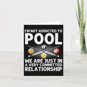 Carte Best Pool Art Pour Hommes Femmes Garçons Billard 8