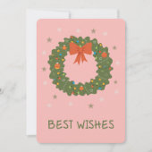 Carte Best wishes Flat Greeting Card (Devant)