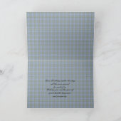 Carte Best Wishes On Birthday Nova Scotia Tartan (Intérieur)