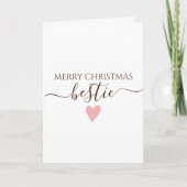 Carte Bestie Joyeux Noël (Devant)