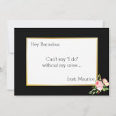 Carte Bestman numérique Spring Rose Rose moderne (Dos)