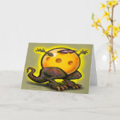 Carte Bête de poule (Fleur jaune)