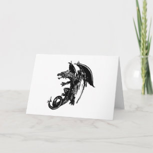 Carte Bête du Dragon de Nuit Dragon personnalisable