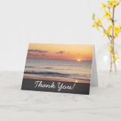 Carte Bethany Beach Sunrise II (Fleur jaune)