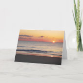 Carte Bethany Beach Sunrise II (Devant)