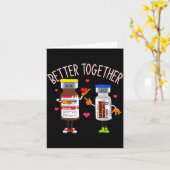 Carte Better Together Haldol Ativan Icu Nurse Valentine  (Fleur jaune)