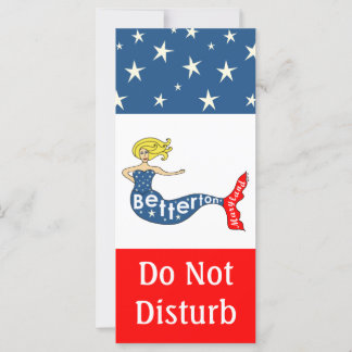 Carte Betterton Mermaid Ne Disturbe Pas