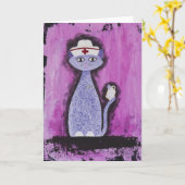 Carte Betty, l'infirmière de Paisley (Fleur jaune)