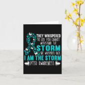 Carte Beurre de sensibilisation Ptsd Stress post-traumat (Fleur jaune)