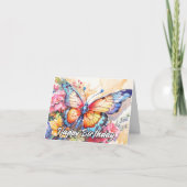 Carte Beurre Whimsical Rétro Joyeux Anniversaire (Devant)