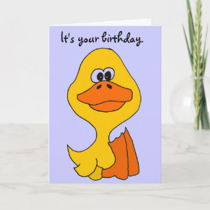 Carte BF- Just Ducky Birthday Card