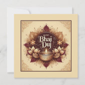 Carte Bhai Duj (Devant)