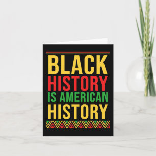 Carte Bhm Gift Histoire Noire Histoire Américaine Afriqu