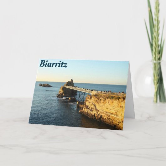 Carte Biarritz (Devant)