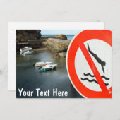 Carte Biarritz personnalisable (Devant / Derrière)