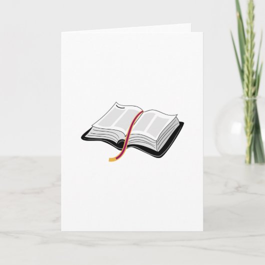 Carte Bible ouverte (Devant)