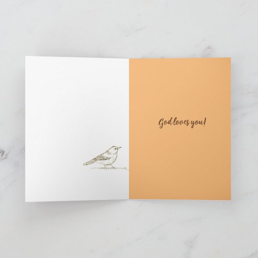 Carte Bible Scripture Matthew 10 29 Two Sparrows  (Intérieur)