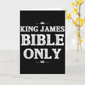 Carte Bible Scripture Verses King James Bible Christian  (Fleur jaune)