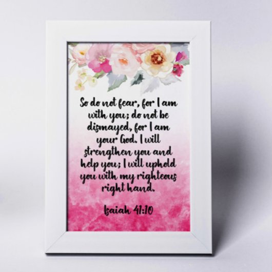 Carte Bible Verse Isaiah