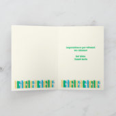 Carte Bibliothécaire / Anglais Professeur Retraite (Intérieur)