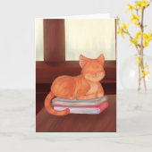 Carte Bibliothèque (Fleur jaune)