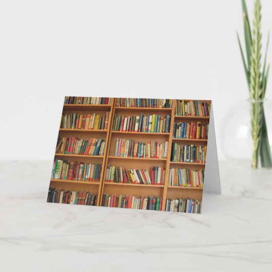 Carte Bibliothèque de fond (Devant)