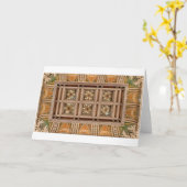 Carte Bibliothèque du Congrès (Fleur jaune)