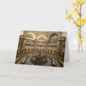 Carte Bibliothèque du Congrès (Fleur jaune)