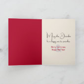 Carte Bibliothèque Noël 2025 (Intérieur)