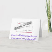 Carte bicycle day (Dos)