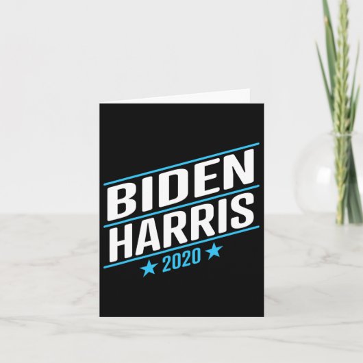 Carte Biden 2020 Et Kamala Harris Sur Le Seul Billet 2 (Devant)