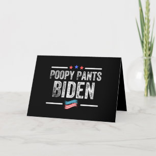 Carte Biden Culotte Fécale