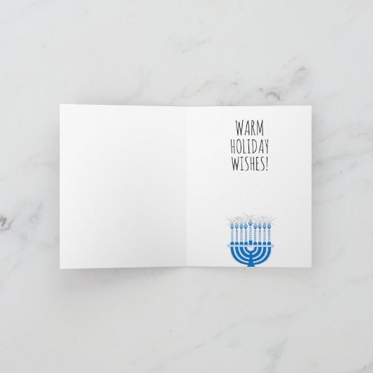 Carte Biden Hanoukka (Intérieur)