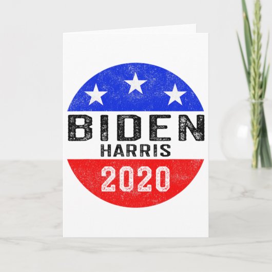Carte Biden Harris (Devant)