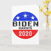 Carte Biden Harris (Fleur jaune)