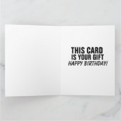 CARTE BIDEN INFLATION FUNNY JOKE ANNIVERSAIRE GREETING C (Intérieur)