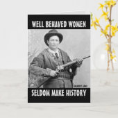 CARTE BIEN COMBATTUE FEMMES SELDOM FAIRE HISTOIRE ANNIVE (Fleur jaune)