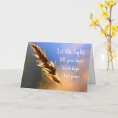 Carte Bien Comprendre Le Cancer Ou La Maladie Grave (Fleur jaune)