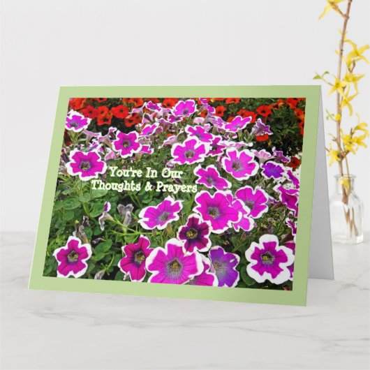 CARTE BIEN RÉALISER DU GROUPE/FLORAL/SURDIMENSIONNÉ (Fleur jaune)